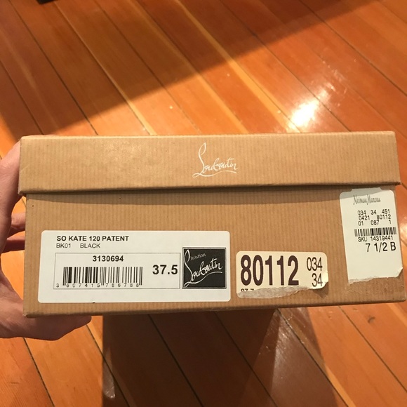 ♥️Gorgeous patent leather SO KATE Louboutins ♥️ - Picture 6 of 9